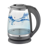 Adler AD 1286 elkedel 2 L 2200 W Grå, Transparent
