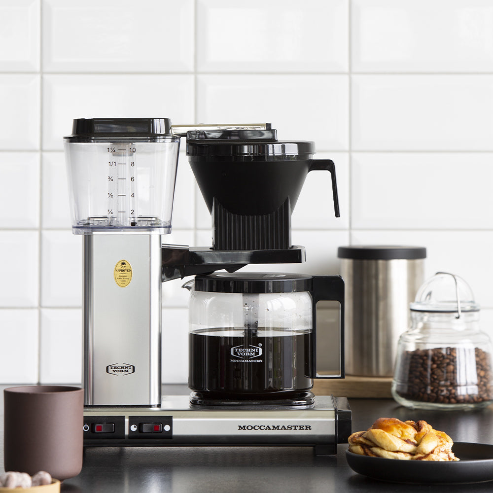 Moccamaster Automatic kaffemaskine polished silver