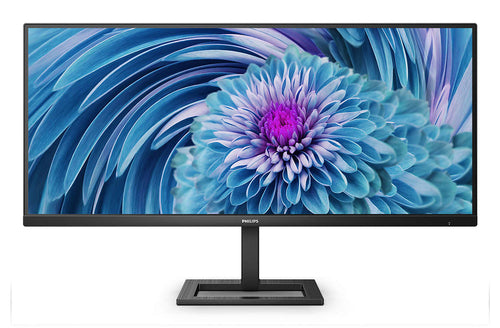 Philips E Line 346E2LAE/23 LED display 86,4 cm (34") 3440 x 1440 pixel Wide Quad HD LCD Sort