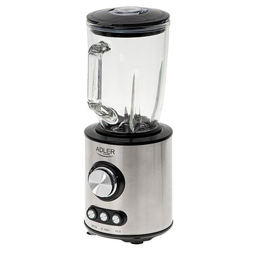 Adler AD 4078 blender Bordplade blender 1700 W Sort, Rustfrit stål, Transparent