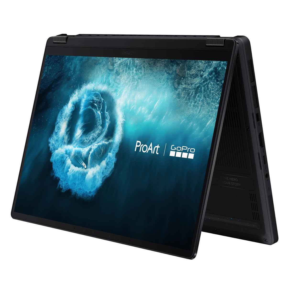 Notebook|ASUS|ProArt|HN7306EAC-LX041X GoPro Edition Copilot+ PC|CPU AMD RyzenT AI Max+|395|3 GHz|13.3 "|2880 x 1800 pixels|Yes|RAM 128 GB|LPDDR5x-SDRAM|SSD 1000 GB|On-board graphics Yes|OS installed Windows 11 Pro|Colour Black|Weight 1.39 kg|90NB17X2-M002