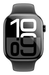 AMAZINGthing AWATCH42BGLA Smart bærbart (wearable) tilbehør Skærmbeskytter Transparent, Sort Hærdet glas