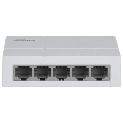 Dahua Technology PoE DH-SF1005L netværksswitch Ikke administreret Fast Ethernet (10/100) Strøm over Ethernet (PoE) Desktop Lys grå