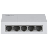 Dahua Technology PoE DH-SF1005L netværksswitch Ikke administreret Fast Ethernet (10/100) Strøm over Ethernet (PoE) Desktop Lys grå