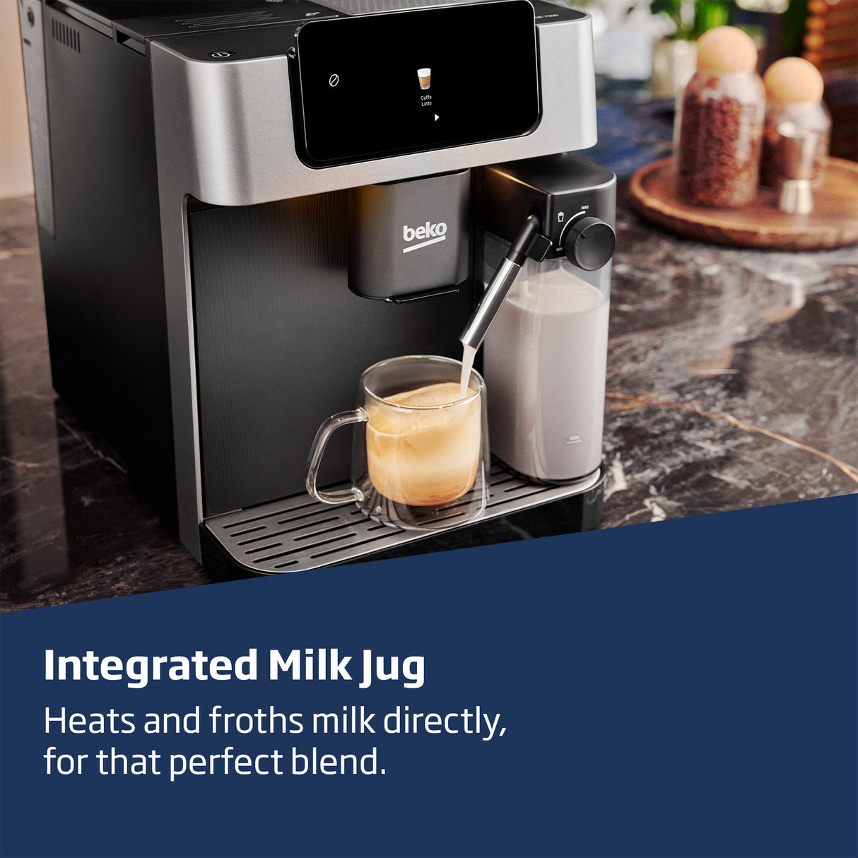 Beko CEG7304X kaffemaskine Fuld-auto Espressomaskine 2 L