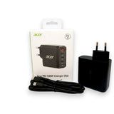 Acer ZL.ADTCC.00L oplader til mobil enhed Universel Sort Vekselstrøm Hurtig opladning Indendørs