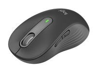 Logitech Signature M650 L Optisk Trådløs Sort Grå