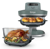 Ninja CRISPi PRO 7-in-1 XL Glass Air Fryer - Ash Grey AS101EUGY