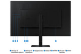 Samsung S80D computerskærm 94 cm (37") 3840 x 2160 pixel 4K Ultra HD LCD Sort