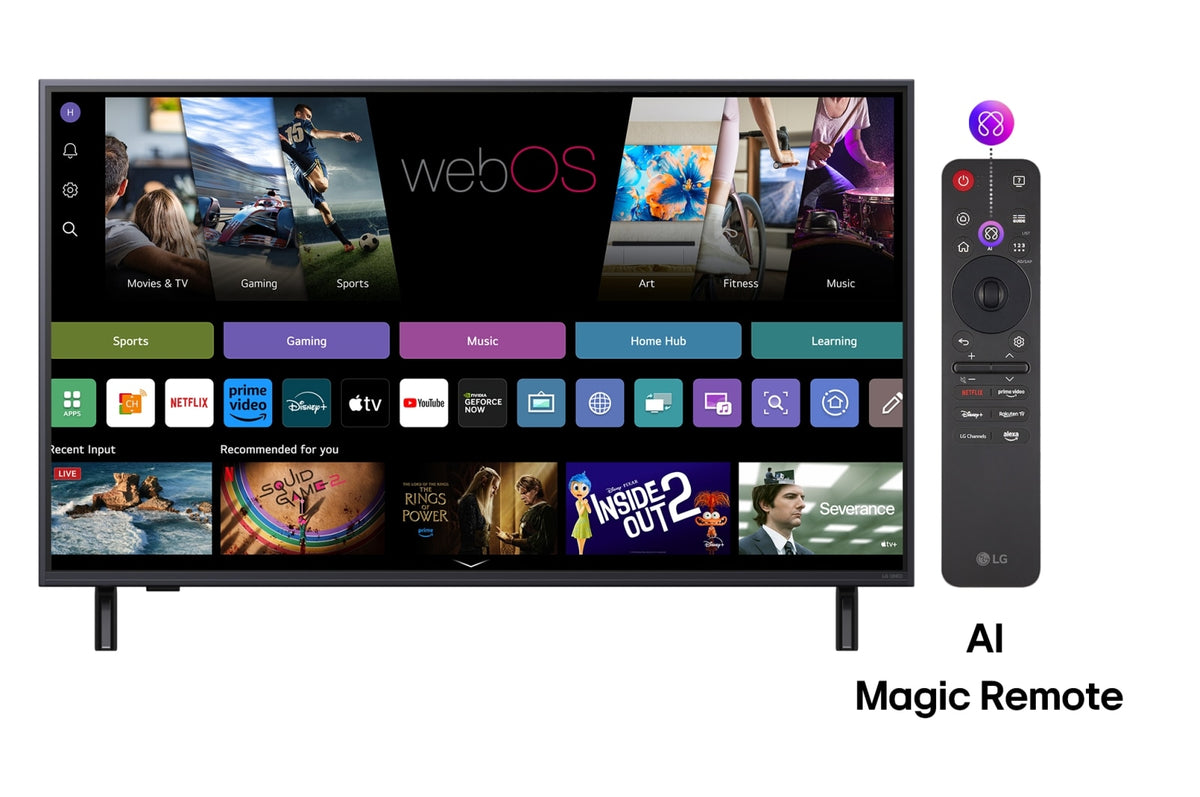 LG QNED82 Series 43QNED82A3B 43 4K UHD (2160p) Smart TV