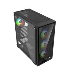 Nordic Gaming Nidhug RGB Tower ATX Sort