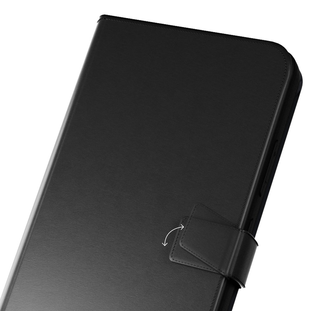 PURO PUSGS25BOOKC8BLK mobiltelefon etui 15,8 cm (6.2") Tegnebogsetui Sort
