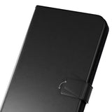 PURO Wallet Stand mobiltelefon etui 17 cm (6.7") Tegnebogsetui Sort