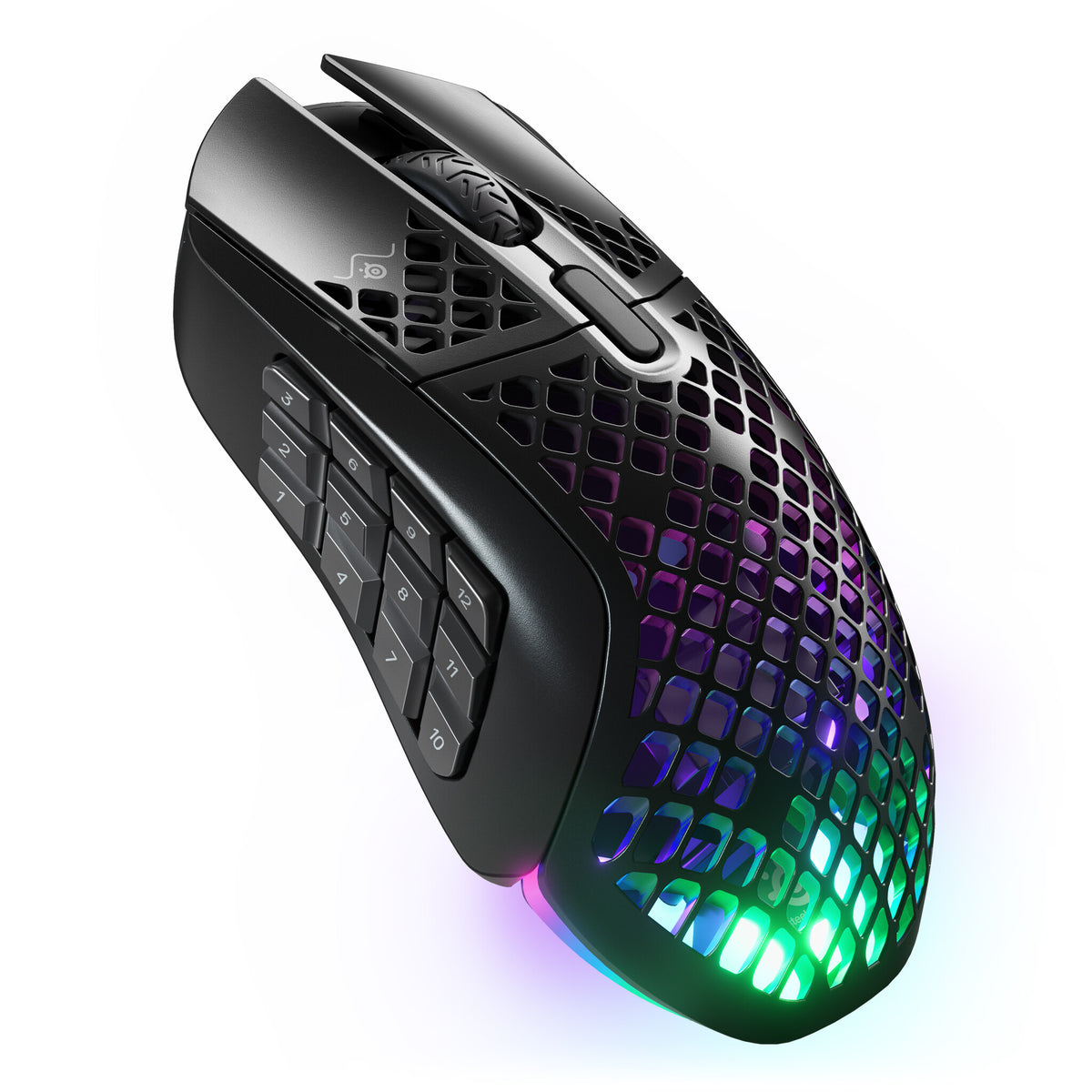 Steelseries Aerox 9 mus Spil Ambidextrous RF trådløs + Bluetooth Optisk 18000 dpi