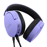 Trust GXT 489P FAYZO Headset Ledningsført Spil Sort, Lilla