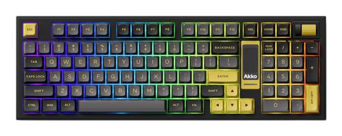 Akko 5098B keyboard Gaming USB + RF Wireless + Bluetooth QWERTY US English Black