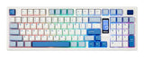 Akko Glacier 5098B keyboard Gaming USB + RF Wireless + Bluetooth QWERTY US English White