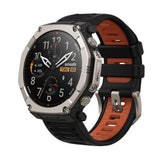 Amazfit T-Rex Ultra 2 129.5 cm (51") AMOLED 51 mm Digital 480 x 480 pixels Touchscreen Titanium Wi-Fi GPS (satellite)
