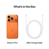 Apple iPhone 17 Pro 16 cm (6.3") Dual SIM iOS 26 5G USB Type-C 256 GB Orange