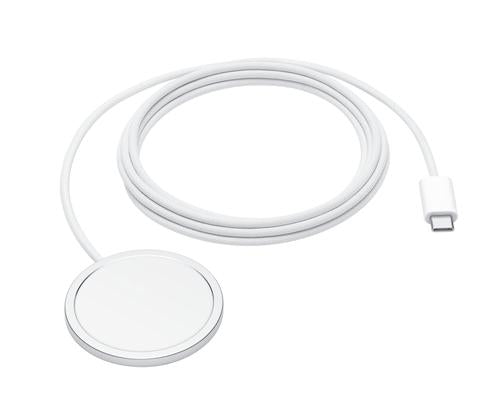 Apple MGDM4ZM/A oplader til mobil enhed Hovedtelefoner, Smartphone Hvid USB Trådløs opladning Hurtig opladning Indendørs