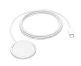 Apple MGDM4ZM/A oplader til mobil enhed Hovedtelefoner, Smartphone Hvid USB Trådløs opladning Hurtig opladning Indendørs