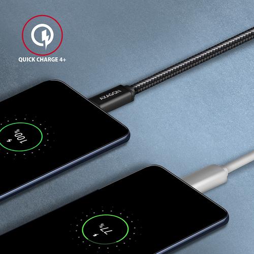 Axagon BUCM3-AM15AB SPEED USB-C <> USB-A 3.2 Gen 1 cable 1.5 m
