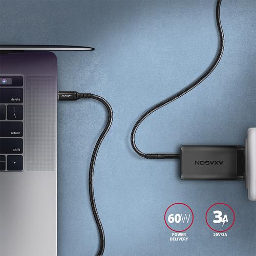 Axagon BUCM-CM15AB HQ USB-C <> USB-C cable 1.5 m