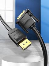 Vention HAFBF videokabel adapter 2 m DisplayPort DVI Sort