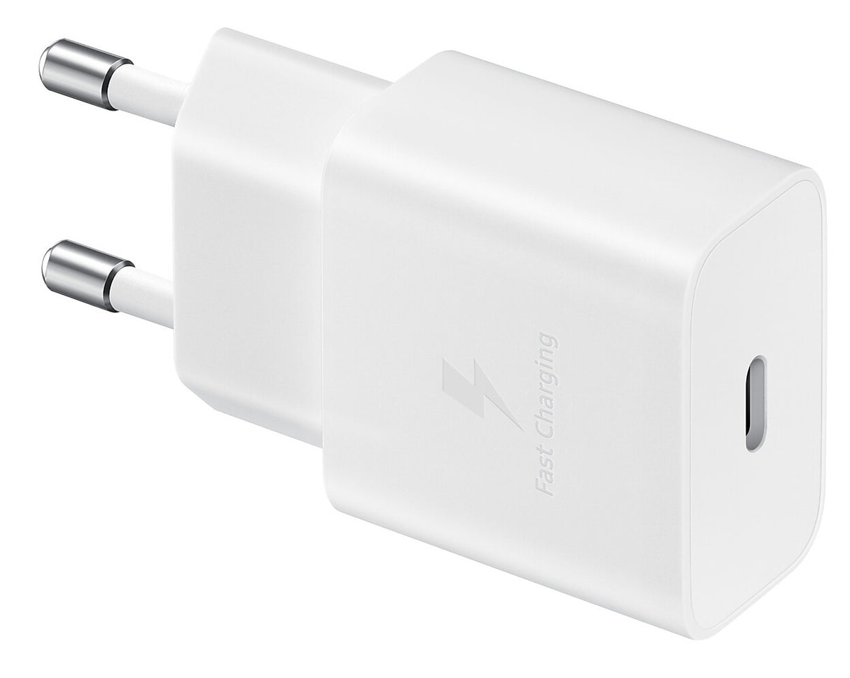 Samsung EP-T1510NWEGEU oplader til mobil enhed Universel Hvid Vekselstrøm Hurtig opladning Indendørs