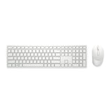 DELL KM5221W tastatur Mus inkluderet Kontor RF trådløst QWERTY Russisk Hvid
