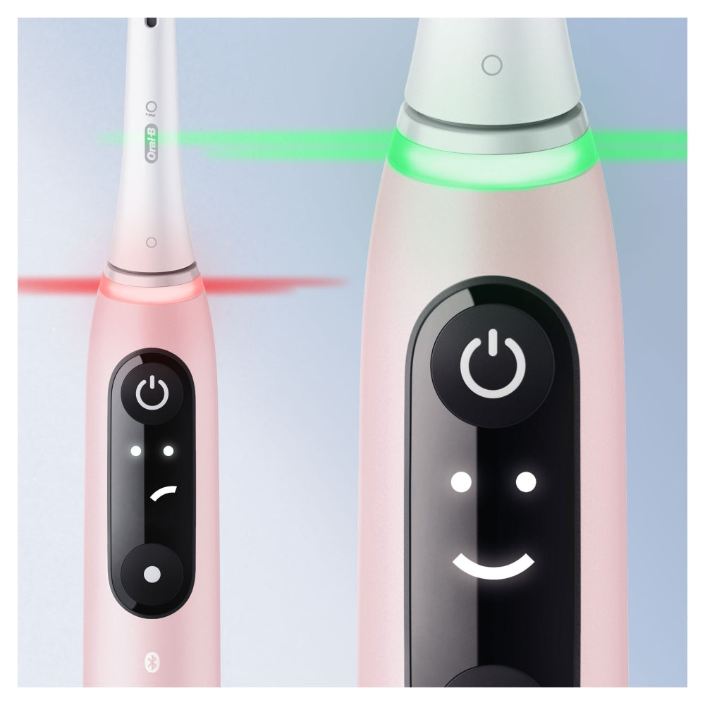 Oral-B 445197 elektrisk tandbørste Voksen Vibrerende tandbørste Lyserød, Hvid
