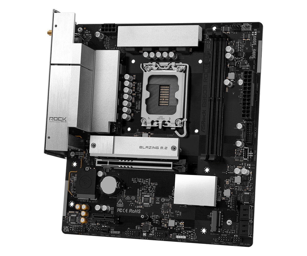 ASRock B860M Rock  Wifi        1851 mATX HDMI/DP       DDR5