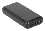 Rivacase VA2102 Lithium polymer (LiPo) 20000 mAh Sort