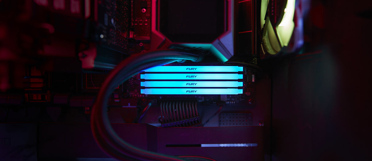 Kingston Technology FURY Beast 32GB 3200MT/s DDR4 CL16 DIMM RGB