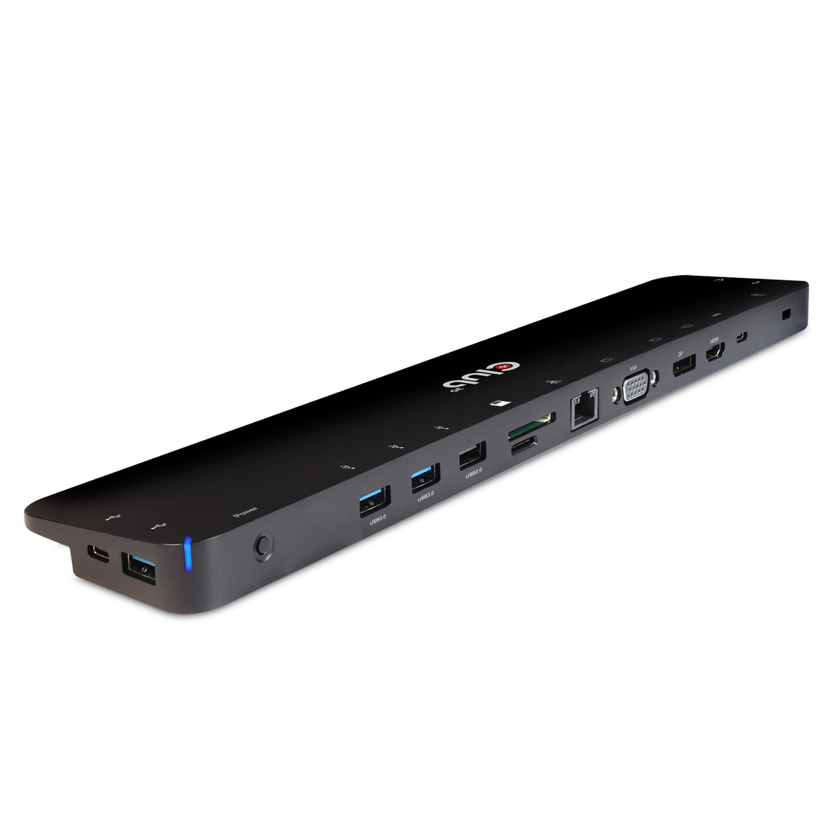 Club 3D CSV-1564W100 USB-C Dockingstation med 100W strømforsyning Sort