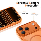 Tech-Protect 5906302333813 mobiltelefon etui 16 cm (6.3") Cover Orange, Transparent