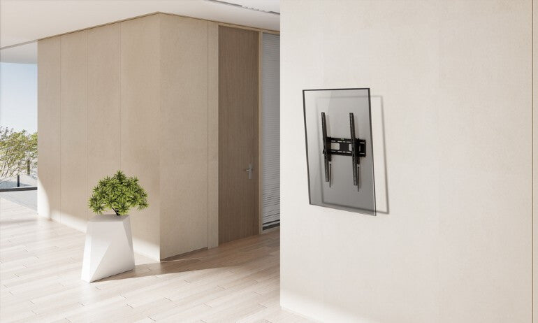 Gembird WM-75T-03 tv-beslag 190,5 cm (75") Sort