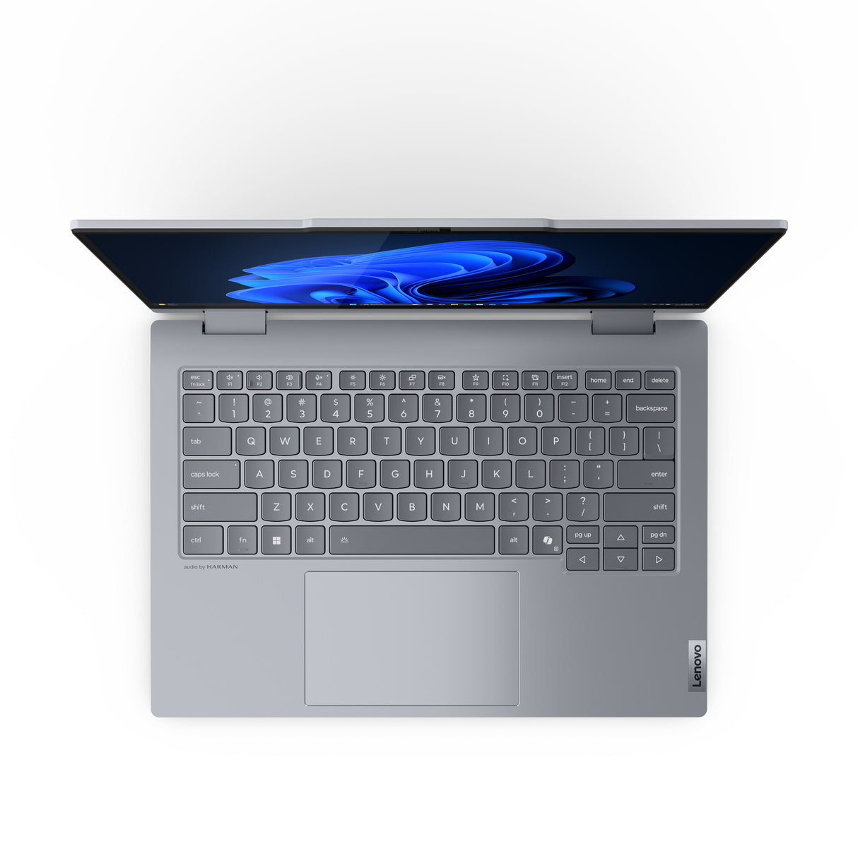 Lenovo ThinkBook 14 2-in-1 G5 IAU Intel Core Ultra 5 225U Hybrid (2-i-1) 35,6 cm (14") Berøringsskærm WUXGA 16 GB DDR5-SDRAM 512 GB SSD Wi-Fi 6E (802.11ax) Windows 11 Pro US International Grå