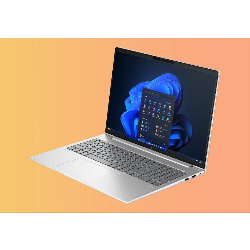 HP ProBook 4 G1i 16 Intel Core Ultra 5 225U Laptop 40,6 cm (16") WUXGA 16 GB DDR5-SDRAM 512 GB SSD Wi-Fi 7 (802.11be) Windows 11 Pro AI PC Sølv