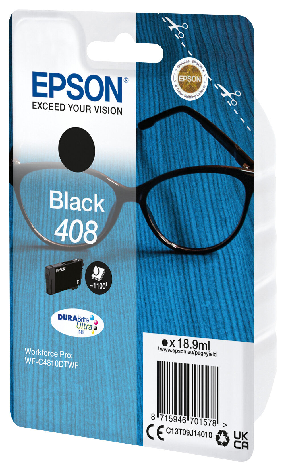 Epson C13T09J14010 blækpatron 1 stk Original Standard udbytte Sort