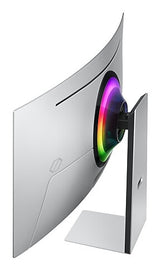 Samsung LS34DG850SUXDU computerskærm 86,4 cm (34") 3440 x 1440 pixel UltraWide Quad HD OLED Sølv