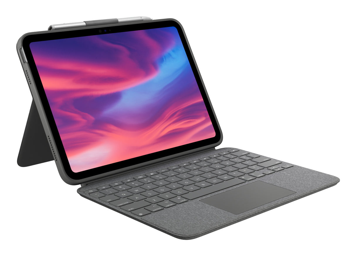 Logitech 920-011440 tastatur til mobil enhed QWERTY Nordisk Smart Connector Grå
