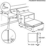Electrolux ESL2500RO smal opvaskemaskine til integrering H:4