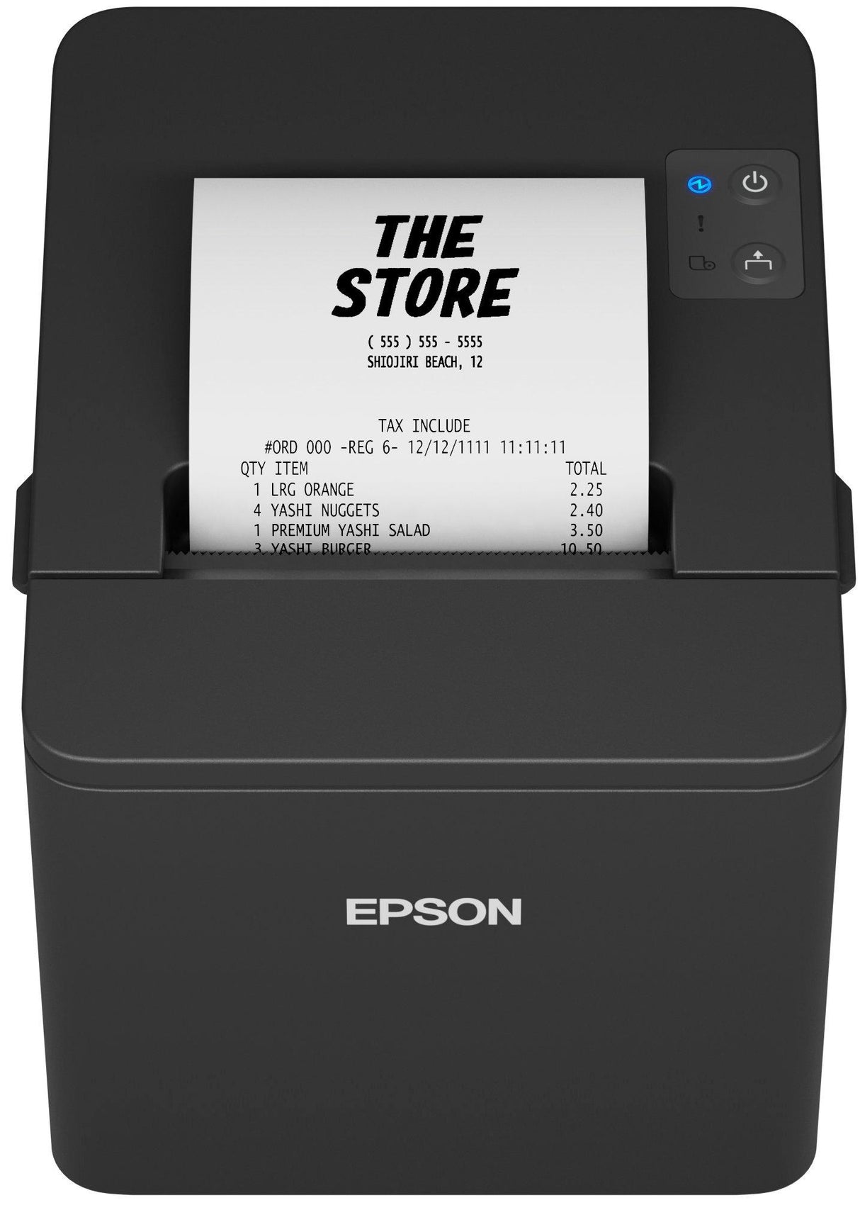 Epson TM-T20IV, 8 dots/mm (203 dpi), cutter, USB, Ether, RS2