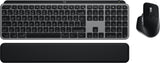 Logitech Master MX Keys S Combo for Mac tastatur Mus inkluderet Hjemme/kontor RF trådløs + Bluetooth QWERTY US International Aluminium, Sort