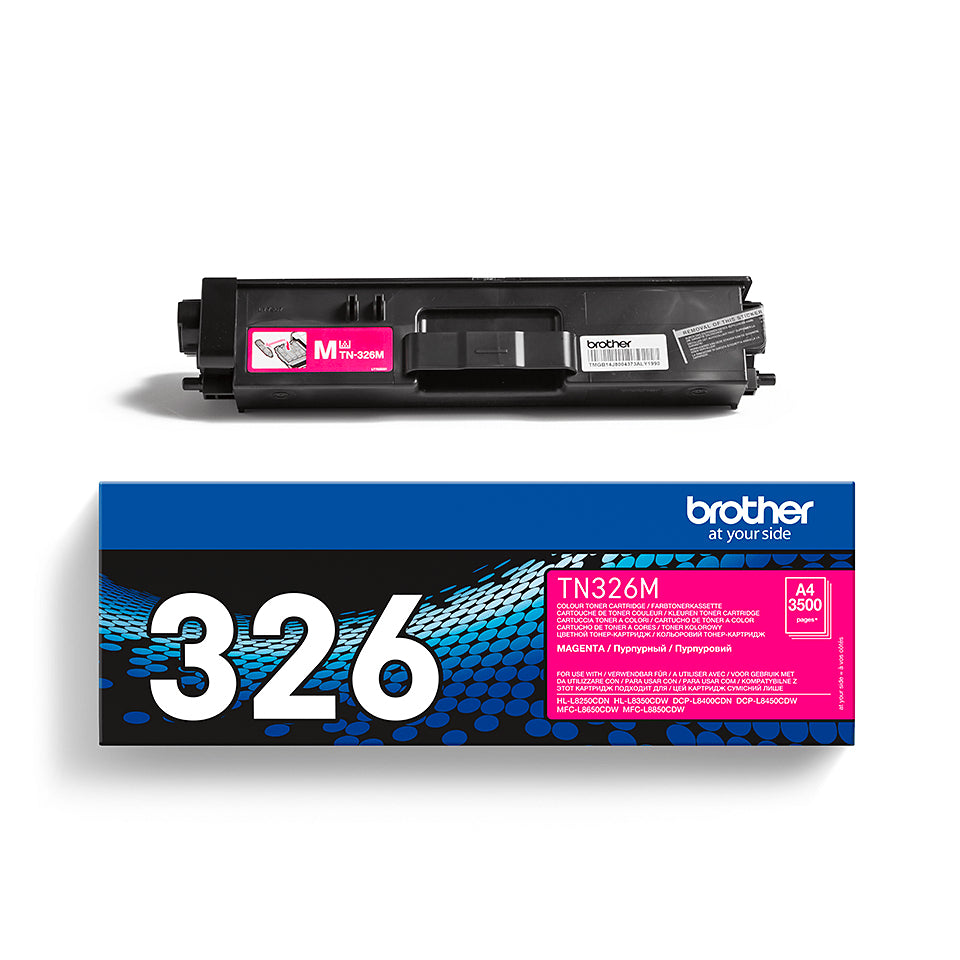 Brother TN-326M tonerpatron 1 stk Original Magenta