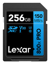 Lexar High-Performance 800xPRO 256 GB SDXC UHS-I Klasse 10