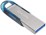 SanDisk Ultra Flair USB-nøgle 32 GB USB Type-A 3.2 Gen 1 (3.1 Gen 1) Blå, Sølv