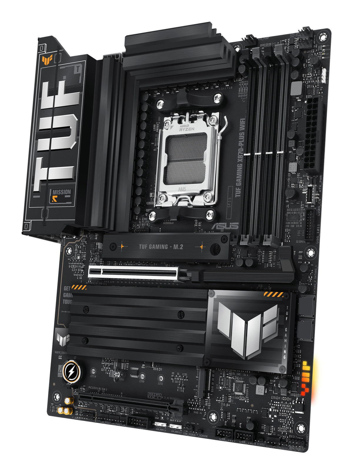 ASUS TUF GAMING X870-PLUS WIFI AMD X870 Sokkel AM5 ATX