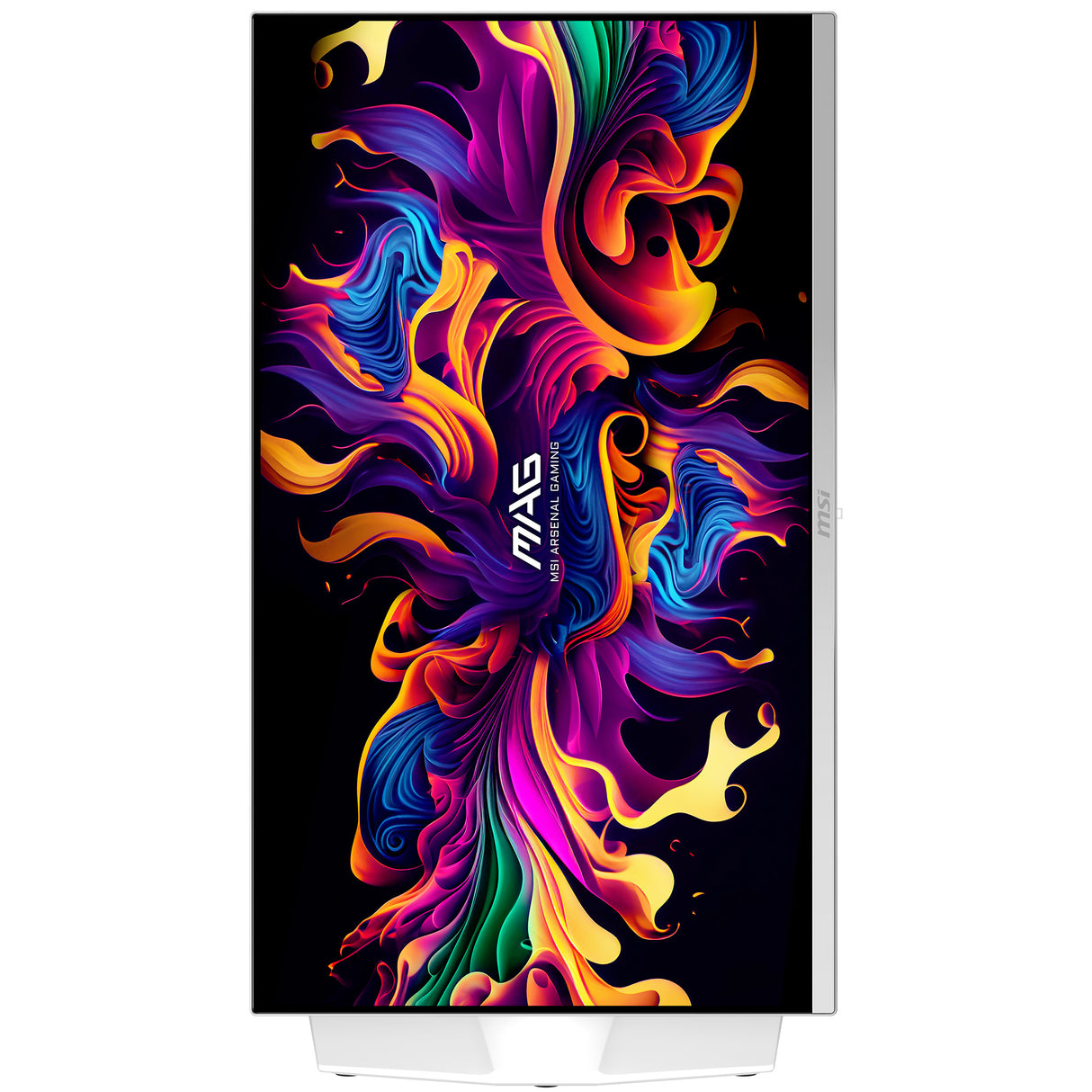 MSI MAG 272QPW QD-OLED X28 computerskærm 67,3 cm (26.5") 2560 x 1440 pixel Wide Quad HD Hvid